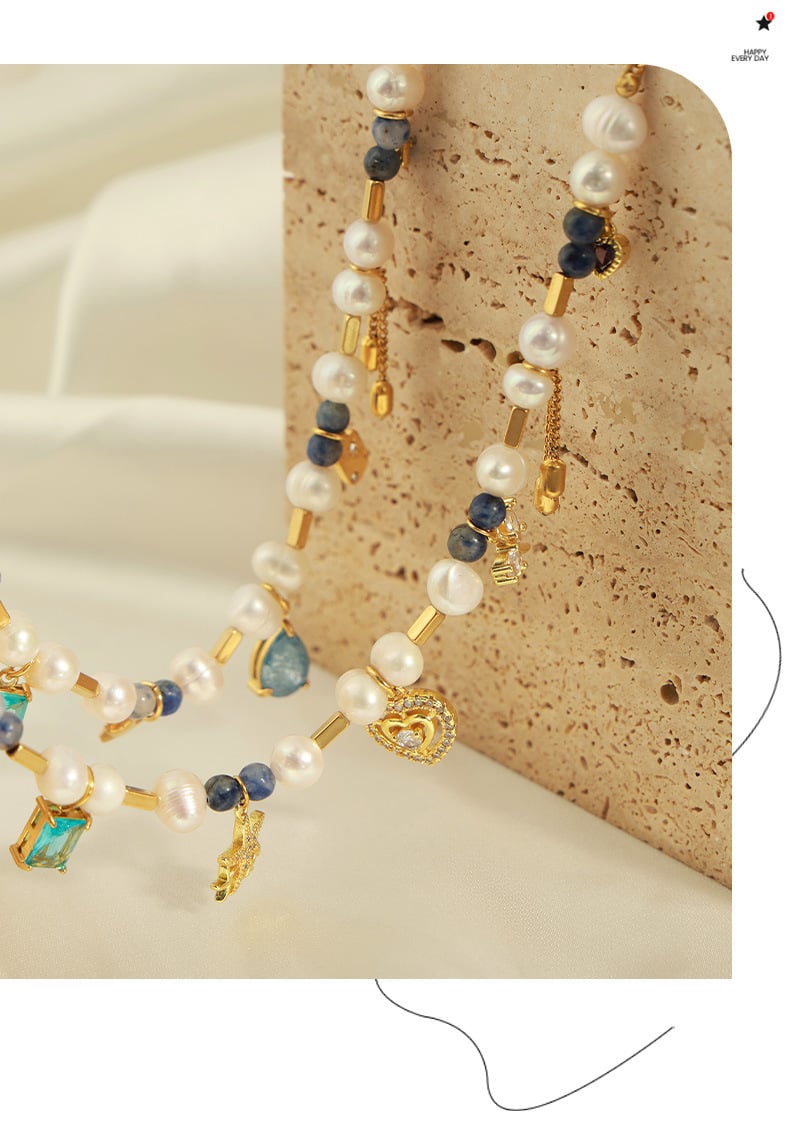 Beach Pearl Necklace